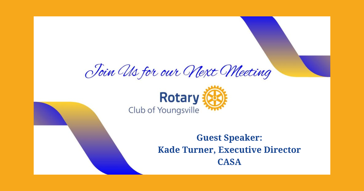 June 25 Guest Speaker CASA